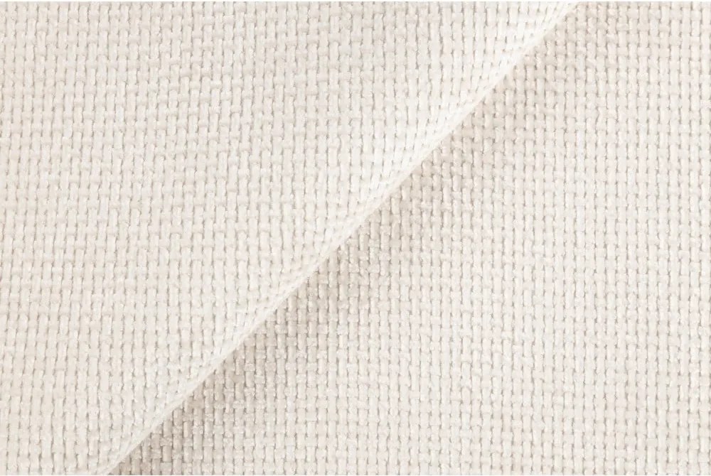 Divano color crema con rivestimento in ciniglia 200 cm Freya – Ropez