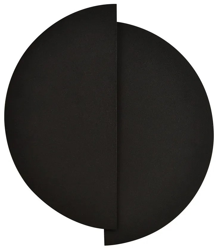 Applique da Parete in Acciaio FORM 9 Nero 2xG9