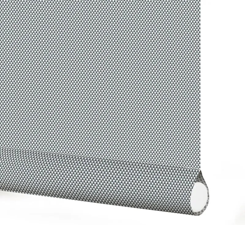 Tenda a rullo screen T.RULLO SCREE VTX 1% BCO/GRI 201-219X250 bianco-grigio 219x250 cm