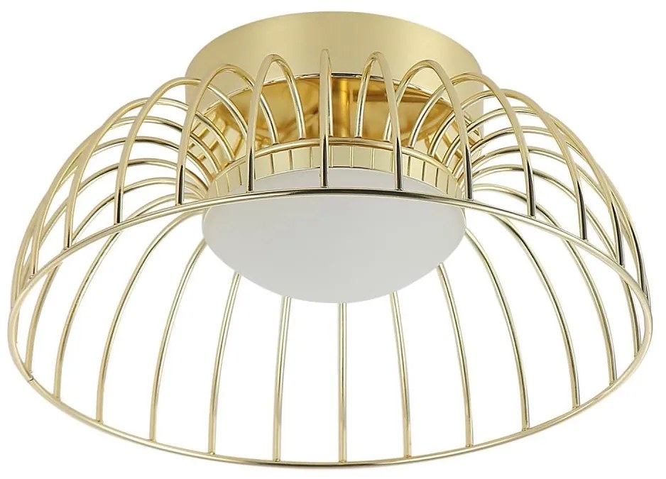 Plafoniera LED BETSY LED/12W/230V Ø 25 cm dorata