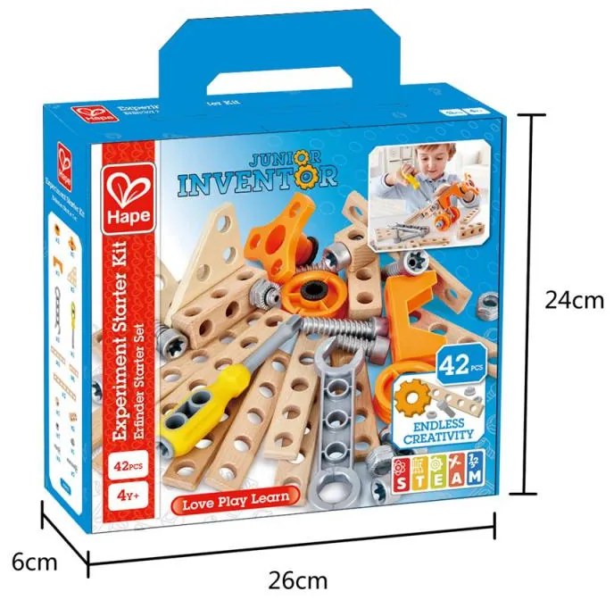 Kit esperimenti per principianti - 42 pezzi