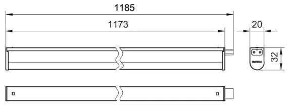 Philips - Lampada LED sottopensile PROJECTLINE LED/13W/230V 3000/4000/6500K