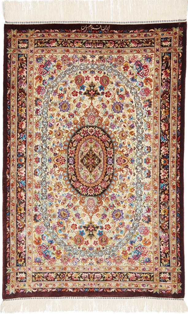 Ghom Tappeto persiano 60 x 90 (Iran) Annodato A Mano