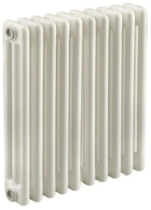 Radiatore acqua calda EQUATION Tubolare in acciaio 3 colonne, 10 elementi interasse 53.5 cm, bianco