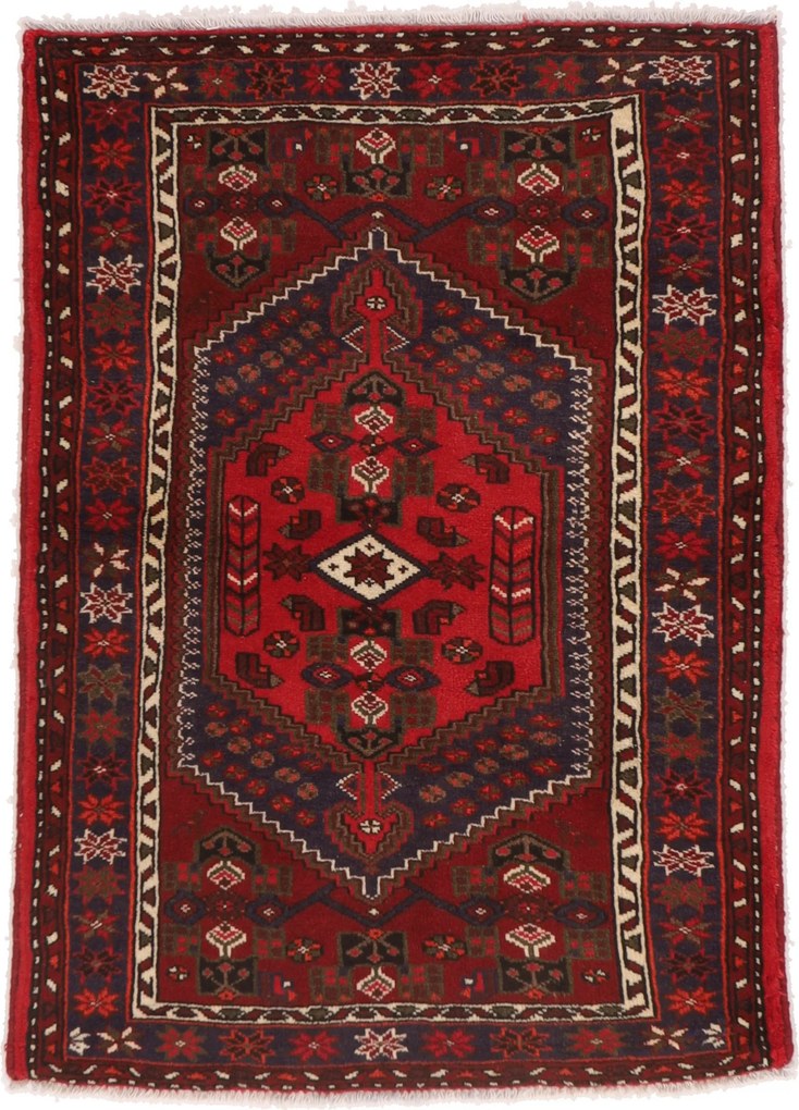 Hamedan Tappeto persiano 100 x 140 (Iran) Annodato A Mano