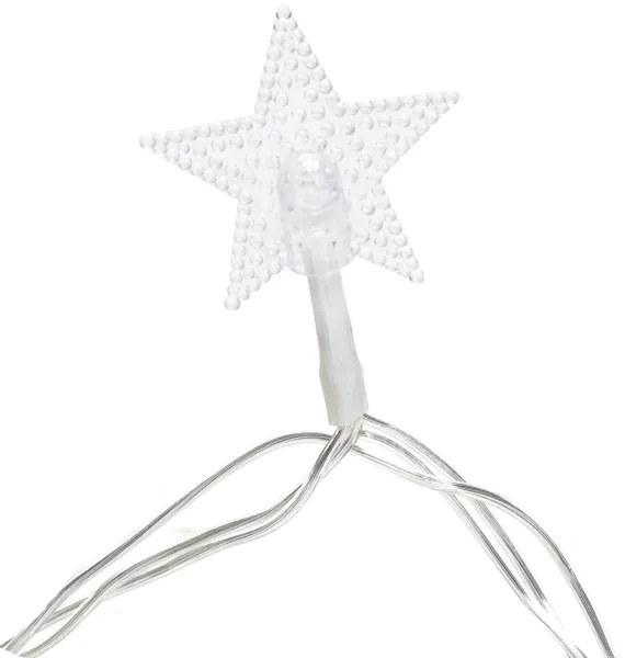 Aigostar - Catena LED natalizia da esterno 50xLED/8 funzioni 8m IP44 bianco caldo