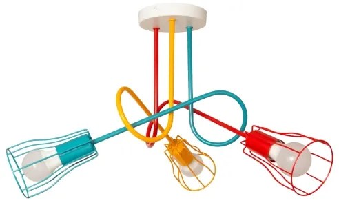 Lampadario a plafone OXFORD 3xE27/15W/230V