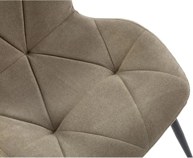 Sedie da pranzo kaki in set di 4 Luna - Marckeric