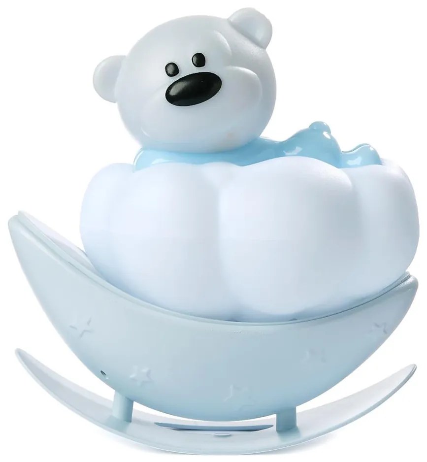 ONLI - LED Luce notturna ricaricabile per bambini NUVOLINA LED/2,5W/5V orsetto/blu