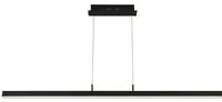 Lampadario Moderno Tribeca Acciaio Bianco Policarbonato Nero Led 17W Cct