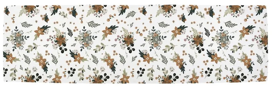 Runner in cotone a tema Natale 40x140 cm Festive Flowers – Butter Kings