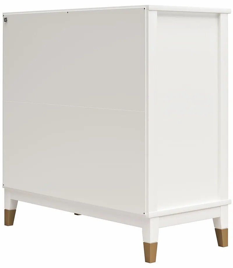 Madia bianca 84x84 cm Westerleigh - CosmoLiving by Cosmopolitan