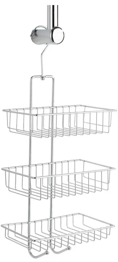 Mensola da bagno a parete a tre livelli Nivala - Wenko