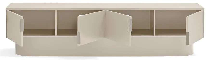 Tavolo TV beige 200x50 cm Totem - Teulat