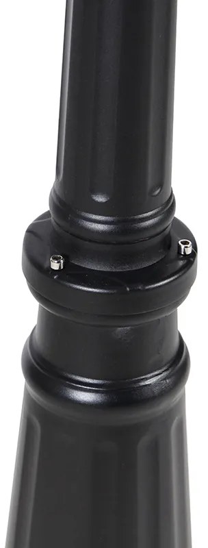 Lanterna da esterno classica nera 200 cm IP44 - Havana