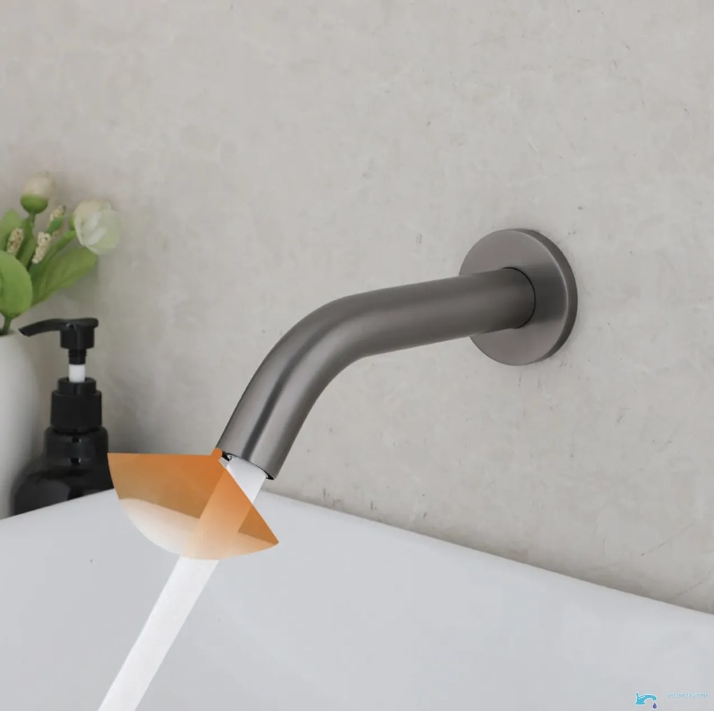 Rubinetto da bagno a parete con sensore EYN BWS1254 in molteplici finiture
