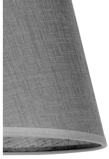 Duolla - Paralume per lampada da tavolo SOFIA XS E14 diametro 18,5 cm grigio