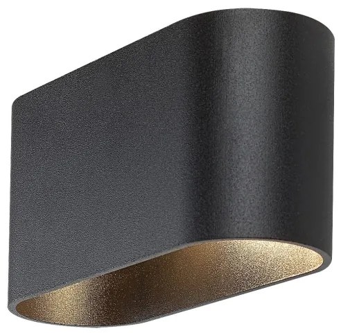 Rabalux 7023 - Applique KAUNAS 1xG9/10W/230V nera