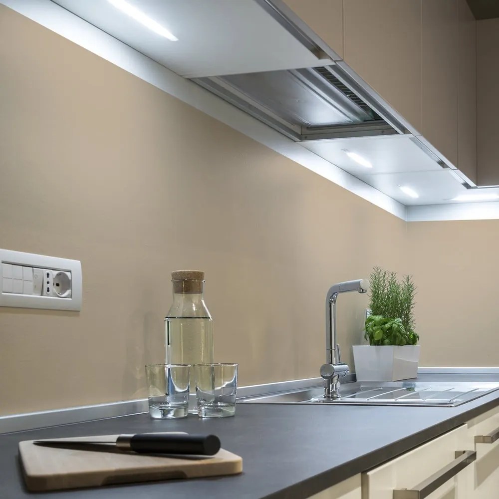 Adesivo murale 200x60 cm Taupe - Ambiance