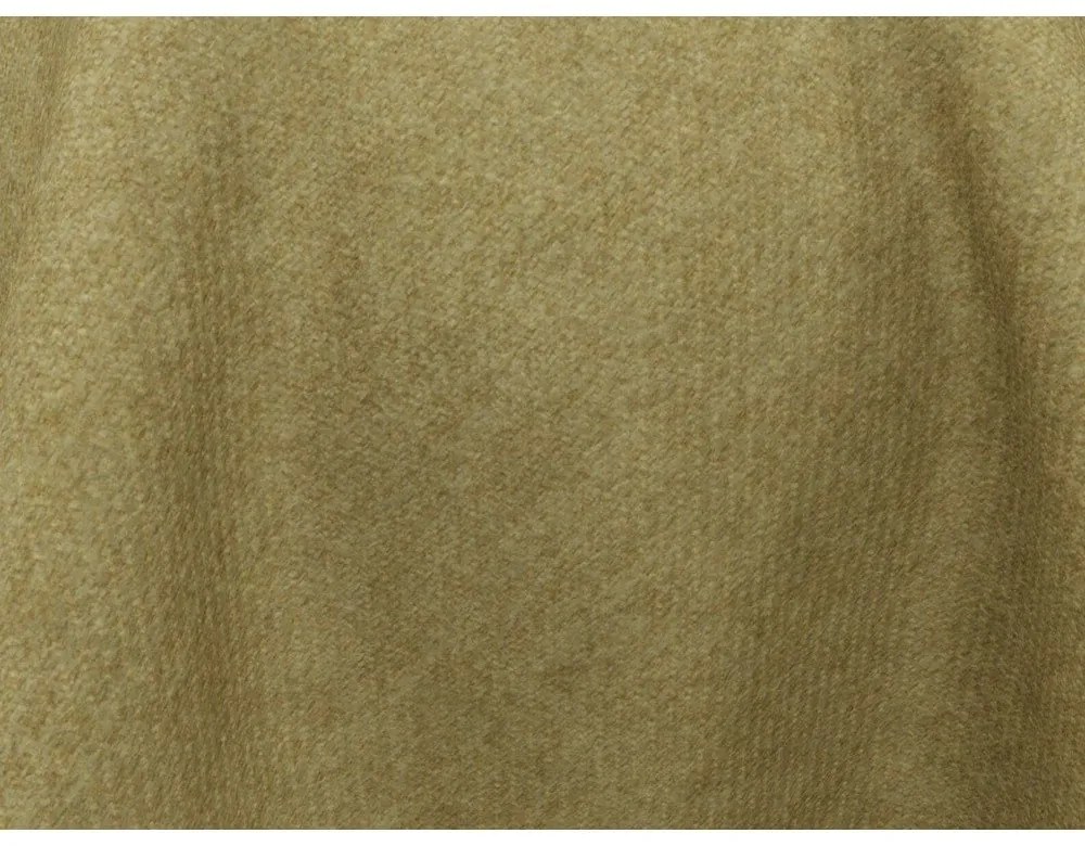 Sedia da pranzo color senape in imbottito Maia – Makamii