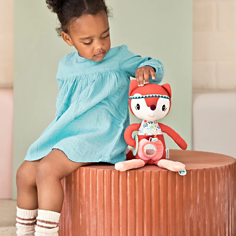 Lilliputiens - Volpe Alice - Peluche multi-attività