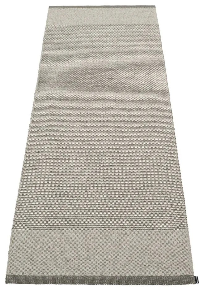 Passatoia da interno/esterno grigia 85x260 cm Edit Warm Grey – Pappelina