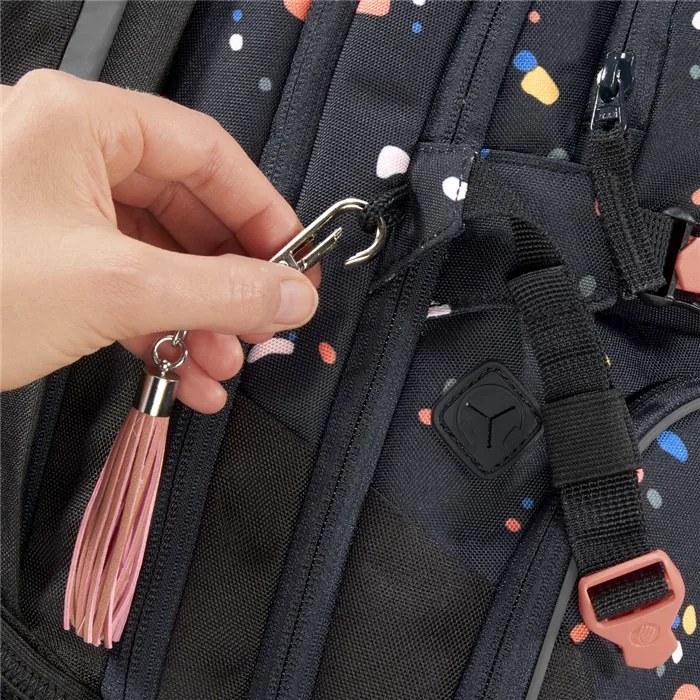 Zaino scuola coocazoo PORTER, Sprinkled Candy, certificato AGR