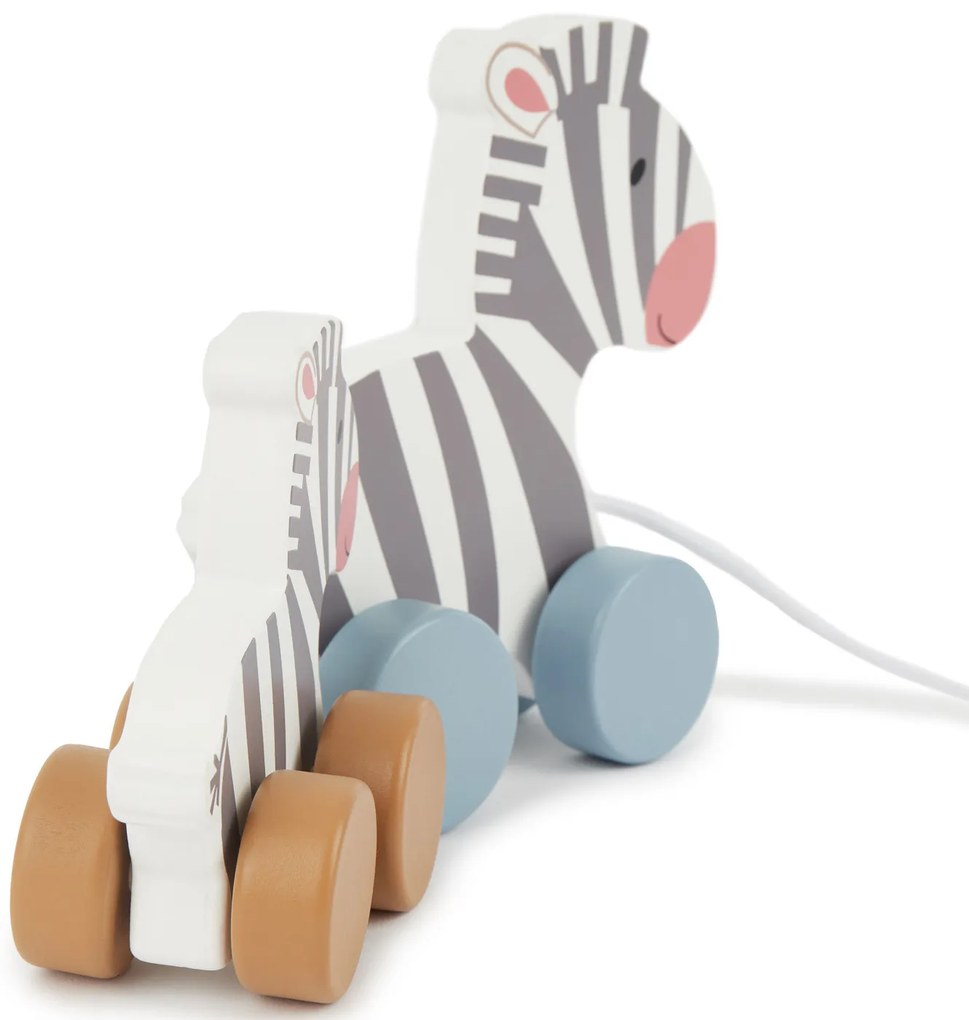 Bieco - Giocattolo da trainare - zebre