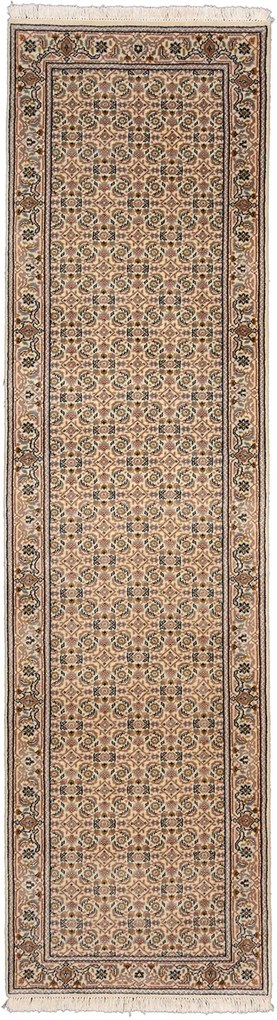 Tabriz Tappeto orientale 290x80 Beige (Indian) Annodato A Mano