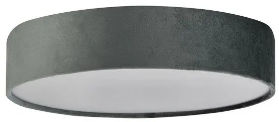 Searchlight 23298-3GY - Plafoniera DRUM 3xE27/60W/230V grigio