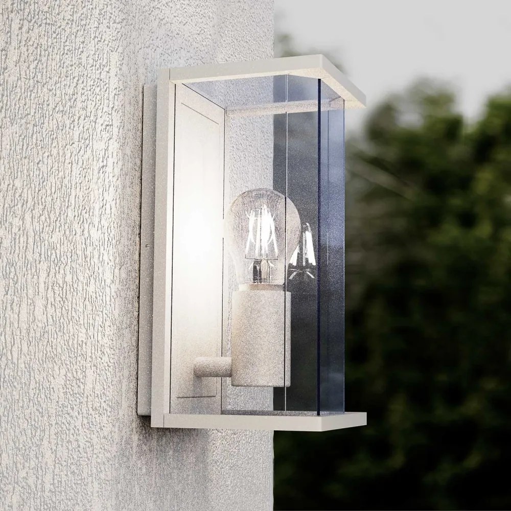 Applique Bianca E27, IP54 per Esterni - Serie PRISM Base E27