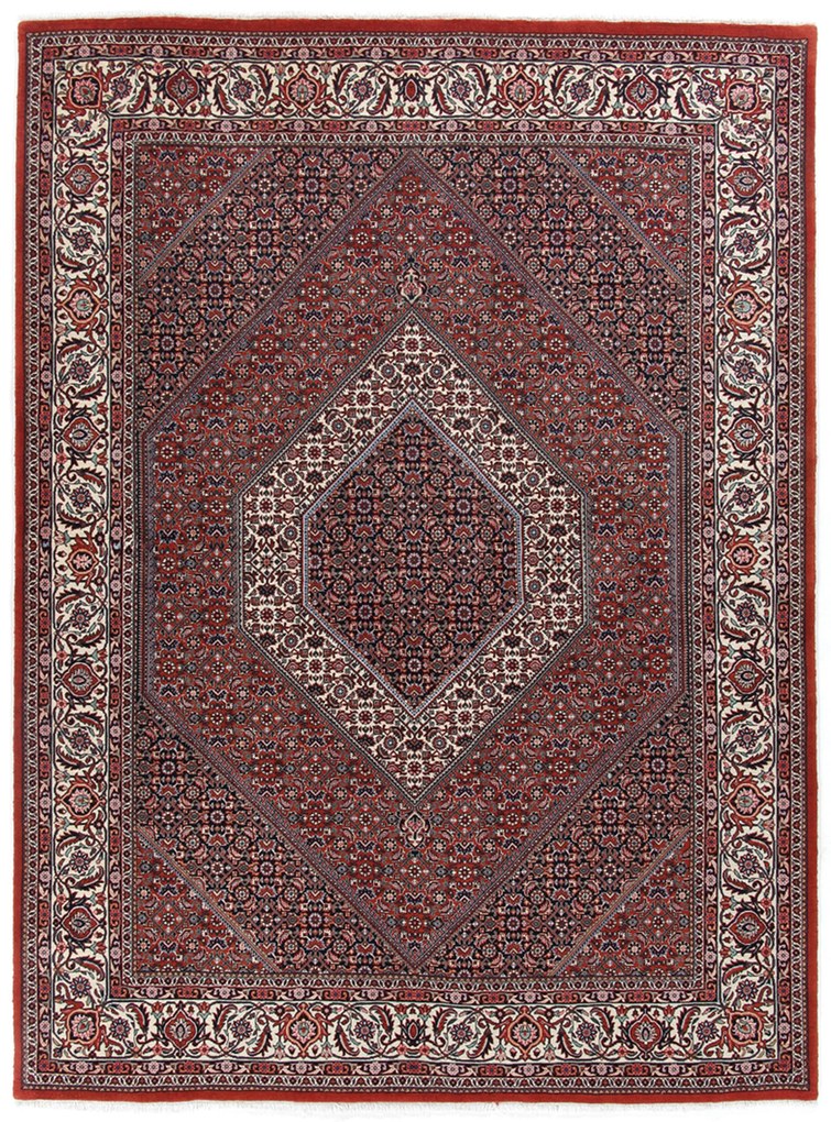 Bidjar Tappeto 180 x 240 (Iran) Annodato A Mano