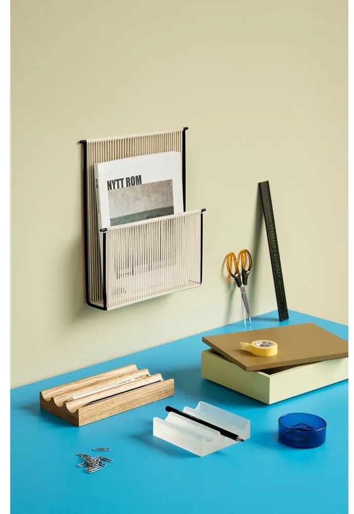 Organizzatore per la cancelleria Wave - Hübsch