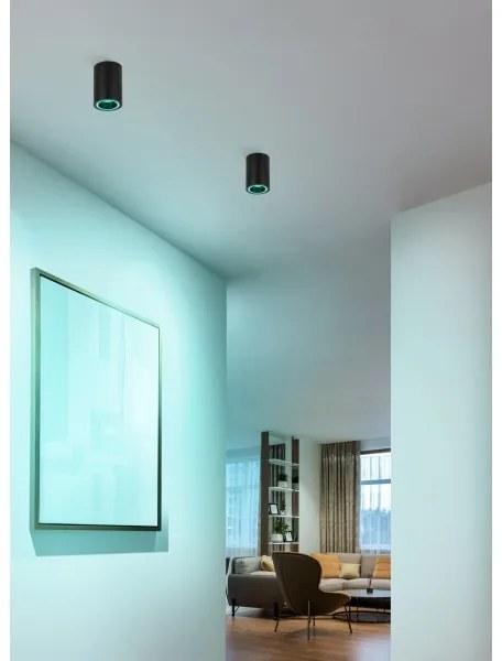 Eglo 901168 - LED RGBW Faretto dimmerabile CAROSSO-Z LED/4,9W/230V nero