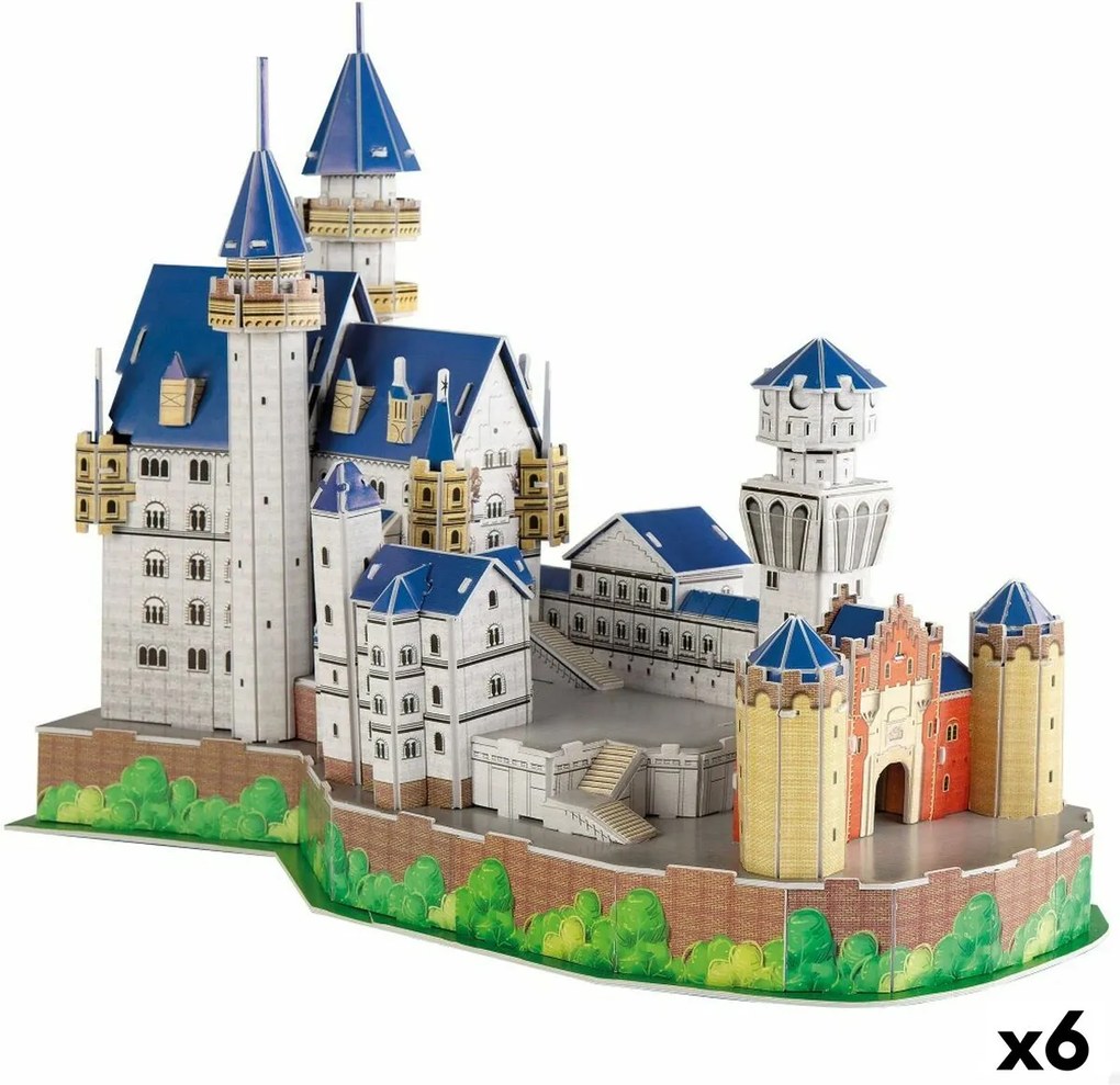 Puzzle 3D Colorbaby New Swan Castle 95 Pezzi 43,5 x 33 x 18,5 cm (6 Unità)