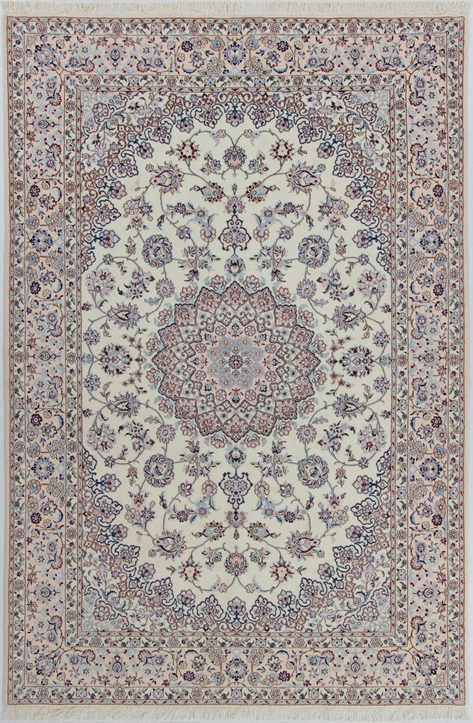 Nain Tappeto 240 x 160 (Iran) Annodato A Mano
