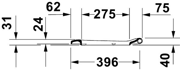 Duravit 28310000 - Sedile per WC D-CODE 37,4x42 cm, bianco