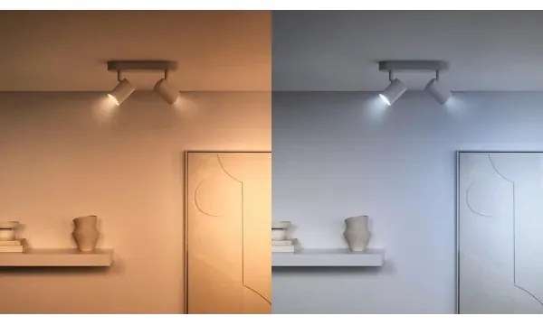 SET 2x Lampadine LED dimmerabili PAR16 GU10/4,7W/230V 2700-6500K CRI 90 Wi-Fi Wi