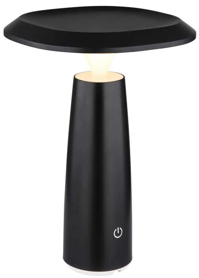 Globo 21022 - LED Lampada da tavolo ricaricabile dimmerabile BOWIE LED/1,2W/3,7V 1500mAh 3000K