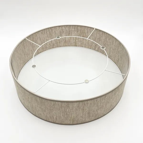 Plafoniera SIRJA 2xE27/15W/230V Ø 45 cm beige