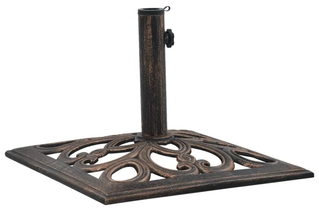 Base Ombrellone Bronzo 12 Kg 49 Cm İn Ghisa /