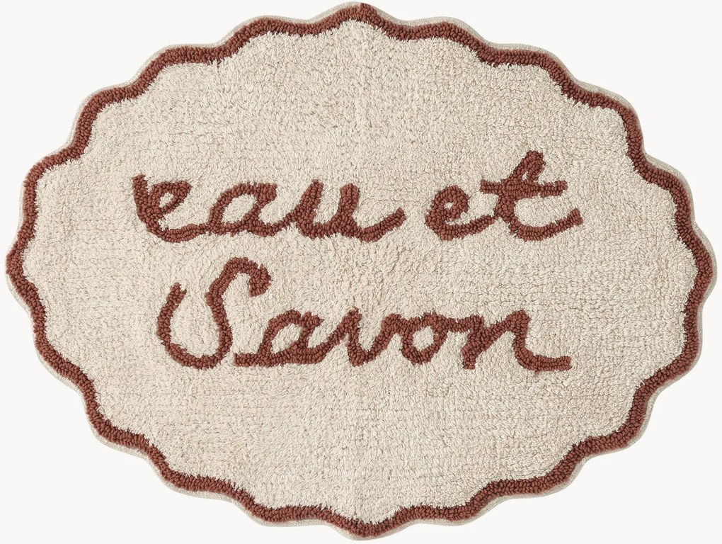 Tappeto da bagno in cotone Savon