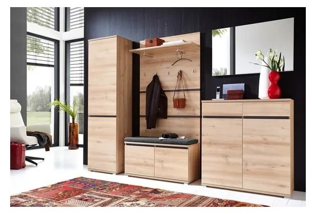 Armadio in faggio decorato 54x200 cm Lissabon - Germania