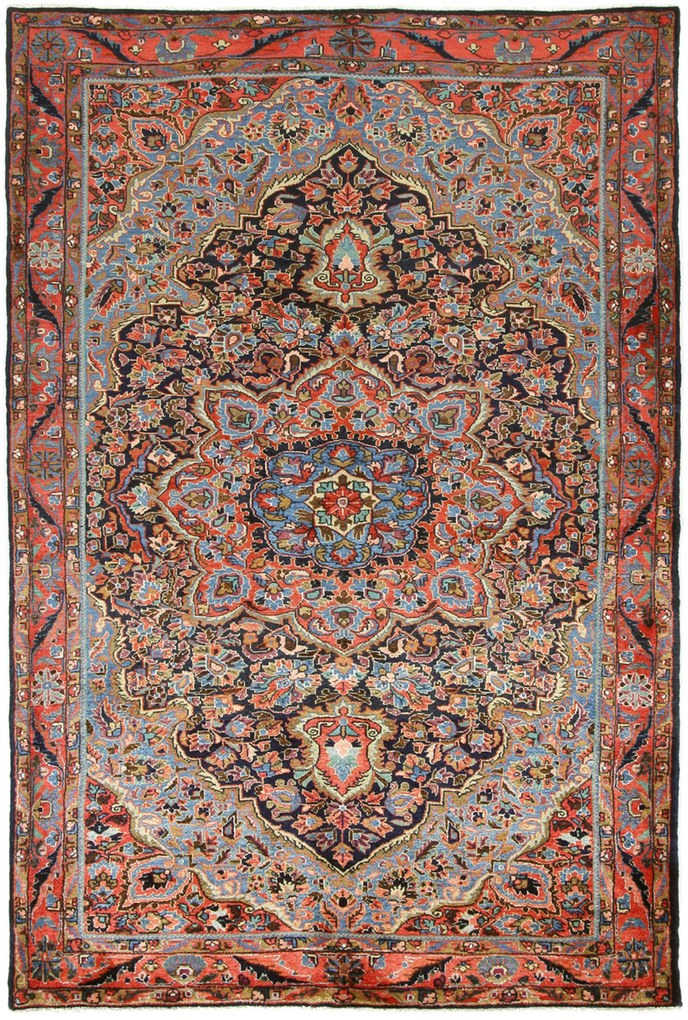Tappeto persiano 210x140 (Iran) Annodato A Mano