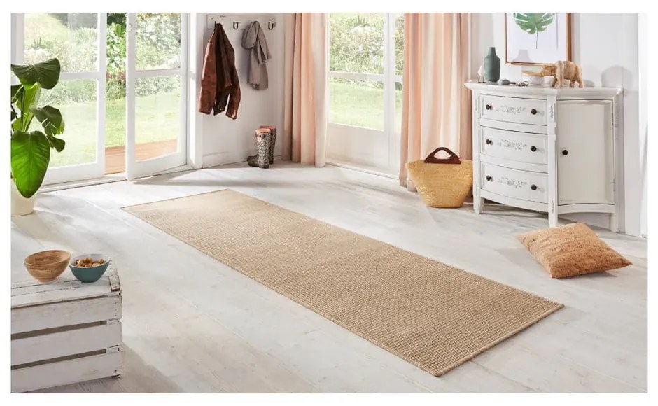Passatoia da interno ed esterno beige 80x350 cm Nature – Hanse Home