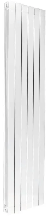 Radiatore acqua calda PRODIGE SUPERIOR in alluminio, 6 elementi, interasse 2000 mm, bianco