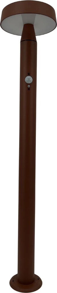 Lampioncino da Giardino Solare 600 Lumen "LMS-092" Corten