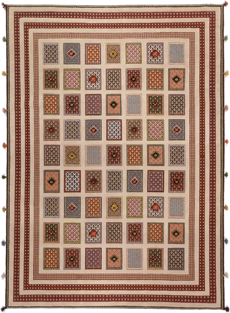 Kilim Tappeto orientale 250x180 (Indian) Annodato A Mano