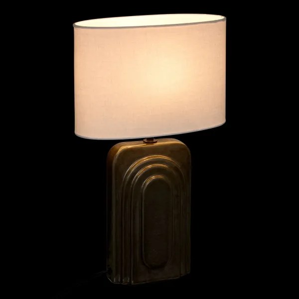 Atmosphera - Lampada da tavolo MONIA 1xE14/60W/230V nero/bianco