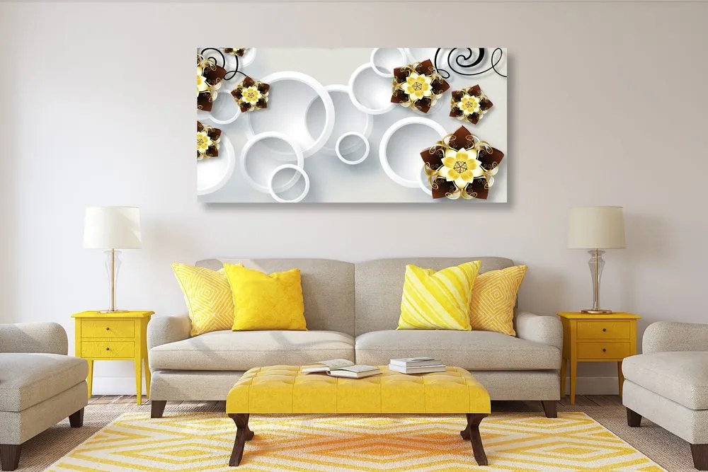 Quadro su tela – Gioielli dorati